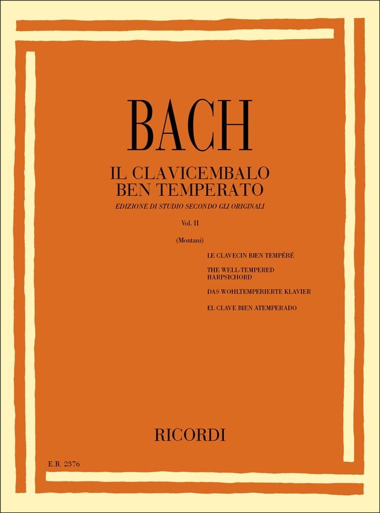 Il Clavicembalo Ben Temperato Volume II